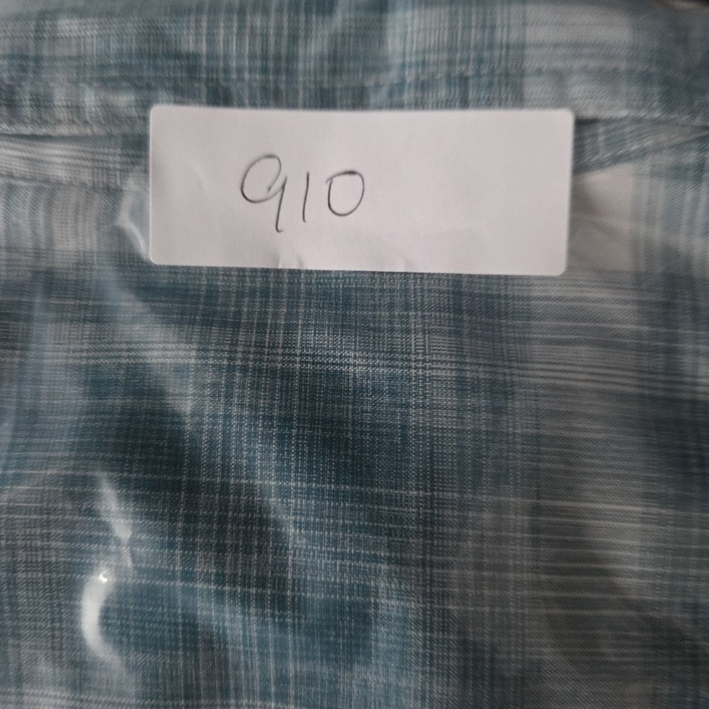 Orvis Men's Shirt Size Large‎ Blue Plaid Long Sleeve Button Front Chest Pocket - Picture 9 of 9
